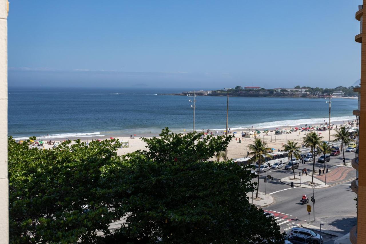 Encantador Em Copacabana - Vista Oceanica - Bi701 Z3 Rio de Janeiro Kültér fotó